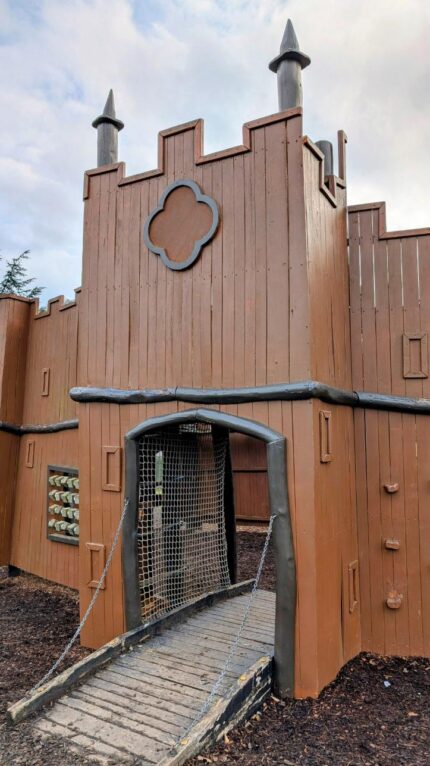 adventure play area at Wentworth Castle Gardens