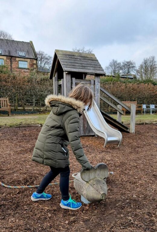 play area for little ones at Wentworth Castle Gardens